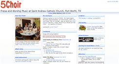 Desktop Screenshot of 5choir.com
